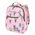 Городской молодежный рюкзак, розовый, 29 х 38 х 11, отделение для ноутбука