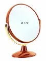 JANEKE Зеркало настольное коричневое, D170