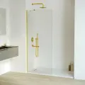 Душевая перегородка RGW Walk In WA-102Gb 800x1950 золото 351010208-16