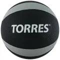 Медбол TORRES AL00227, 23.8 см, 7 кг черный/серый 23.8 см 7 кг
