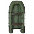 Лодка ПВХ под мотор Фрегат 330 Air (НДНД) с надувным дном Зеленый