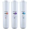 Комплект сменных фильтров Аквафор Eco H Pro, для проточных систем, 3шт