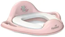 Накладка на унитаз KidWick Шарк, анатомическая, детское, антиаллергенное, розовое