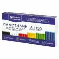Пластилин 6 цветов Brauberg Академия Классическая, 120г, со стеком (106440), 16 уп.