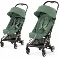 Прогулочная коляска Cybex Coya Rosegold Leaf Green