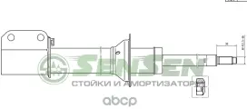 Амортизатор подвески Sensen арт. 41130188