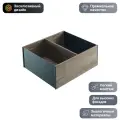 Лоток AMBIA-LINE в ящик с высоким фасадом, номинальная длина 270 мм, ширина 242 мм, дуб Небраска/серый орион