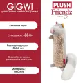 Игрушка для кошек от бренда Gigwi Енот с пищалкой 17 сантиметров