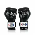 Боксерские перчатки Fairtex BGV9 черный (мексиканский стиль) 14 унций