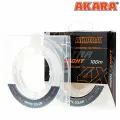 Шнур Akara Ultra Light белый, 100 м, тест 5,5кг d 0.1мм