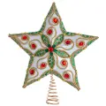 Звезда на елку Омела 34 см, Kurts Adler, S4459