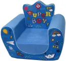 Детское кресло Super Boy, мягкое, безопасное, без деревянных вставок.