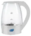 Чайник электрический Великие Реки Дон-1 белый, 1,8 л, стекло, 1850 Вт