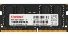 Оперативная память Kingspec DDR4 - 32GB, 2666 МГц, SO-DIMM, RTL (ks2666d4n12032g)