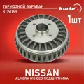 Барабан тормозной Kortex KD9069