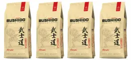 Кофе в зернах натуральный жареный BUSHIDO SENSEI, арабика 100 %, 227 гр. х 4 шт.