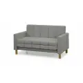 Диван Уют Лайт 120 Шторм 022 (312494) NEW 140x84x82 см, серый , выкатной GOODFORM в наличии