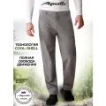 Брюки летние мужские для активного отдыха Aquatic/Акватик Б-12 (Цвет: светло-серый; Размер: 50-52)