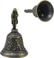 Настольный колокольчик Alberti Livio & Co Бонапарт, металл, винтажный, антикварный стиль