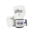 Боксерские перчатки Fairtex Super Sparring BGV5 White (12 унций)