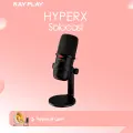 Микрофон проводной HyperX SoloCast, комплектация: микрофон, разъем: USB, черный