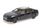 Модель коллекционная MINICHAMPS Bmw I7 2022 darkblue-metallic