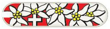 Универсальная накладка для ножа VICTORINOX Edelweiss (0.6203.840) 58 мм, разноцветный пластик
