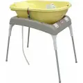 Комплект ванночка Ok Baby Onda + подставка Желтый
