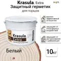 Krasula Extra 10кг, Герметик защитный для торцов, пропитка для торцов, Белый