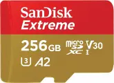 Карта памяти SanDisk Extreme, 256 ГБ, UHS-I, скорость чтения 190 МБ/с