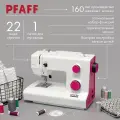 Швейная машина Pfaff Smarter 160s, ротационный челнок, 23 операции, белый