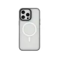 Чехол Yamcase, силиконовый, MagSafe, для iPhone 15, ударопрочный, прозрачный