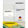 Блокнот Leuchtturm1917 Natural Colors A5 (14.5x21см) 125л без линовки твердая обложка, цвет: Серый светлый