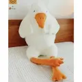 Гусь обнимусь игрушка мягкая плюшевый, подушка антистресс 160 см