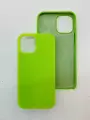 Чехол Aiwo Silicone Case №19, для iPhone 12, 12 Pro, лаймовый, силикон