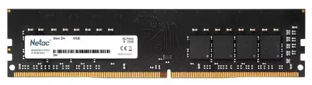 Оперативная память Netac 16 ГБ DDR4 2666 МГц DIMM CL19 NTBSD4P26SP-16