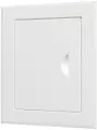 Люк ревизионный металлический на магнитах 300х500 (отверстие) белый 360х560 Evecs ЛТ3050Мп