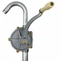 Petroll HS-25A - насос ручной для перекачки дизельного топлива и масла, алюминиевый установка на бочку (22 л/мин)