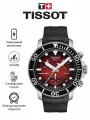 Наручные часы TISSOT T-Sport, черный/красный