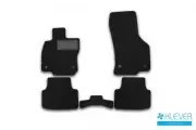 Коврики в салон Klever Premium SKODA Octavia 2013-2017, 2017-2020, седан, 5 шт.(текстиль) Klever. KVR03451622110KH