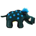 Игрушка   для собак  GiGwi Duraspikes Кабан с резиновыми вставками (75396),  зеленый, 1шт.
