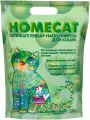 HOMECAT яблоко наполнитель силикагелевый для туалета кошек (30 л х 4 шт)