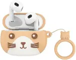 Гарнитура Bluetooth Hoco EW46 TWS Cute Cat, чехол-кот, Сaramel cat