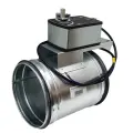 Заслонка регулирующая круглая TKD160-SC-03DN/230V 160 мм с электроприводом 3Нм, 220В, управление открыто/закрыто с возвратной пружиной TECHNO 550163