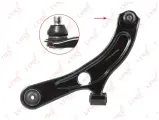 Рычаг нижний L/Перед. подв. LYNXauto C5367L. Для SUZUKI Сузуки Swift III 1.3-1.6 05>/Splash 1.0-1.3D 08>, OPEL Опель Agila(B) 1.0-1.3D 08>