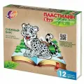 Пластилин 12 цветов Луч Zoo, 180г, со стеком (29С 1722-08), 20 уп.