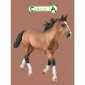 Фигурка животного Collecta Лошадь стандартбредный жеребец иноходец (коричневый), 80004b
