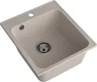 Кухонная мойка Granfest Quarz Z-17 (420*480) Песочный
