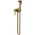 Гигиенический душ Vincea INPVHFW-101BG из латуни в комплект со смесителем, брашированное золото