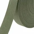 Стропа ременная 40 г/м (71% хлопок, 29% полипропилен), 40мм*25м, 4140 (хаки)